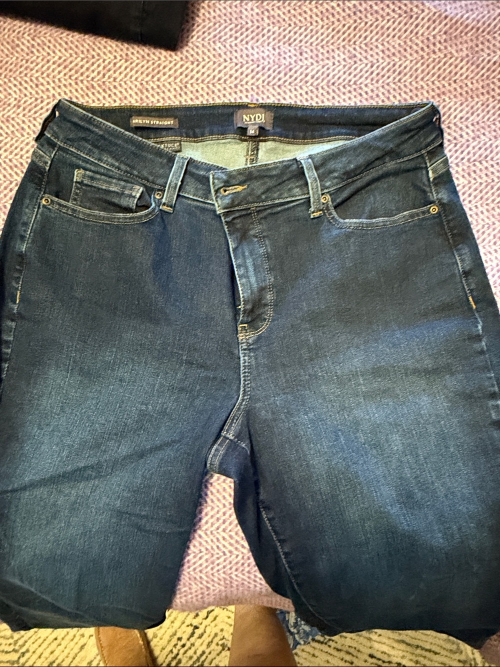 NYDJ Indigo Straight-Leg Women's Jeans
